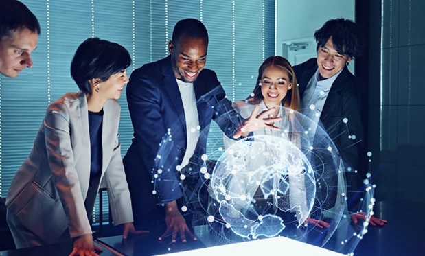 A group of professionals discussing in a lab environment, symbolizing Yiğitoğlu's expert team dedicated to providing tailored chemical solutions
